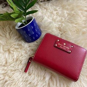 Kate Spade Cara Red Wallet